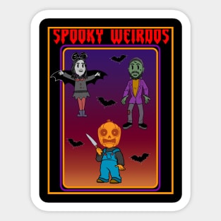 The Spooky Weirdos Sticker